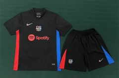 2024-2025 Barcelona Away Black Soccer Uniform-6748