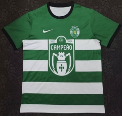 2024-2025 Special Version Sporting Clube de Portugal White&Green Thailand Soccer Jersey AAA