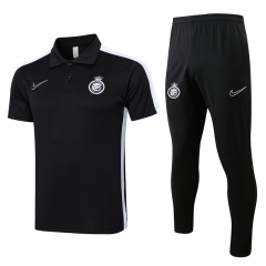 2024-2025 Al-Nassr FC Black Thailand Polo Uniform-815