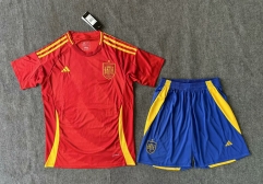 2024-2025 Spain Home Red Soccer Uniform-6748
