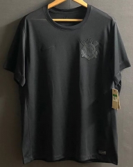 (S-4XL) 2024-2025 Corinthians Away Black Thailand Soccer Jersey AAA-7291