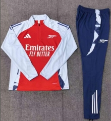 2024-2025 Arsenal Red Thailand Soccer Tracksuit
