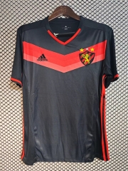 Retro Version Sport Recife Black Thailand Soccer Jersey AAA-811