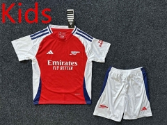 2024-2025 Arsenal Home Red Kids/Youth Soccer Uniform-GB