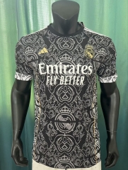 (S-4XL) 2024-2025 Special Version Real Madrid Black Thailand Soccer Jersey AAA-305