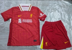 2024-2025 Liverpool Home Red Soccer Uniform-718