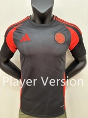 Player Version 2024-2025 Colombia Away Black Thailand Soccer Jersey AAA-9665