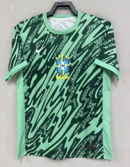 2024-2025 Brazil Geen Thailand Training Soccer Jersey AAA-2386