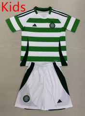 2024-2025 Celtic Home White&Green Kids/Youth Soccer Uniform-AY