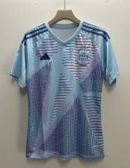 2024-2025 Spain Goalkeeper Light Blue Thailand Soccer Jersey AAA-709
