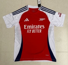(S-4XL) 2024-2025 Arsenal Home Red Thailand Soccer Jersey AAA-818