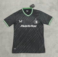 2024-2025 Feyenoord Rotterdam Away Black Thailand Soccer Jersey AAA-4506