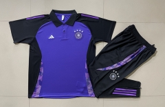 2024-2025 Germany Purple Thailand Polo Uniform-815