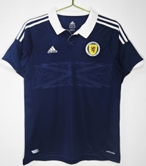 Retro Version 2012-2014 Scotland Home Royal Blue Thailand Soccer Jersey AAA-C1046