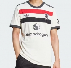 2024-2025 Manchester United White Thailand Soccer Jersey AAA