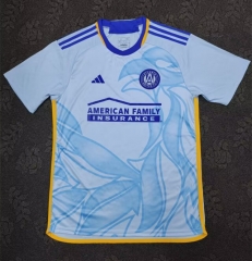 2024-2025 Atalanta United Away Light Blue Thailand Soccer Jersey AAA-HR