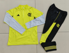 2024-2025 Flamengo Yellow Thailand Soccer Tracksuit-GDP