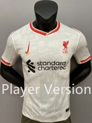 Player Version 2024-2025 Correct Version Liverpool White Thailand Soccer Jersey AAA-9665