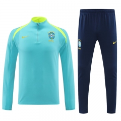 2024-2025 Brazil Green Thailand Soccer Tracksuit-4627