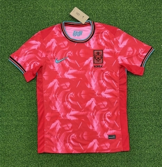 (S-4XL) 2024-2025 Korea Republic Home Red Thailand Soccer Jersey AAA-403