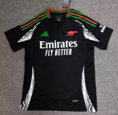 2024-2025 Arsenal Away Black Thailand Soccer Jersey AAA