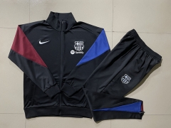 2024-2025 Barcelona Light Gray Thailand Soccer Jacket Uniform-815