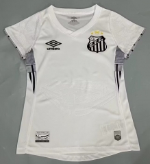 2024-2025 Santos FC Home White Women Thailand Soccer Jersey AAA-908