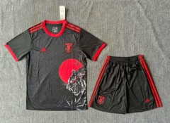 2024-2025 Correct Version Japan Black Soccer Uniform-6748