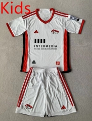 2024-2025 San Jose Earthquakes Away White Kids/Youth Soccer Uniform-AY