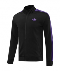2024-2025 Black Thailand Soccer Jacket-LH