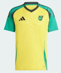 (S-4XL) 2024-2025 Jamaica Home Yellow Thailand Soccer Jersey AAA-2044
