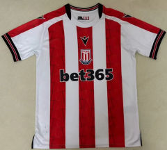 2024-2025 Stoke City Home Red&White Thailand Soccer Jersey AAA-2044