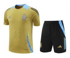 2024-2025 Argentina Beige Thailand Soccer Uniform-418
