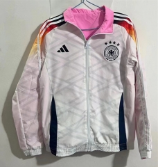 2024-2025 Germany Home White&Pink Double-Sided Wear  Trench Coats-0255