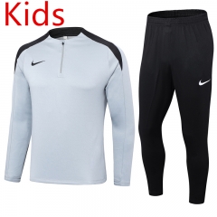 Nike Gray Kids/Youth Soccer Tracksuit-411