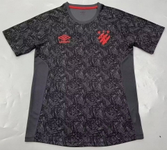 (S-4XL) 2024-2025 Sport Recife Dark Gray Thailand Soccer Training Jersey-908