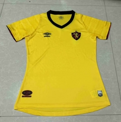 2024-2025 Sport Recife Away Yellow Women Thailand Soccer Jersey AAA-2044