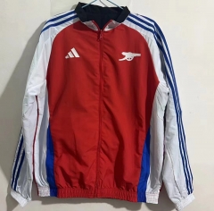 2024-2025 Arsenal Home Red&Black Double-Sided Wear Thailand Trench Coats-0255