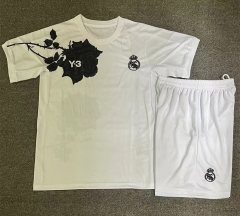 2024-2025 Real Madrid Y3 White Soccer Uniform-709