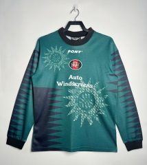 Retro Version 96-97 Birmingham City Goalkeeper Green LS Thailand Soccer Jersey AAA-811