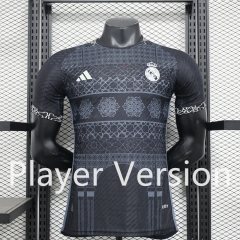 Player Version 2024-2025 Special Version Real Madrid Black Thailand Soccer Jersey AAA-888