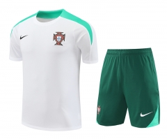 2024-2025 Portugal White Thailand Soccer Uniform-418