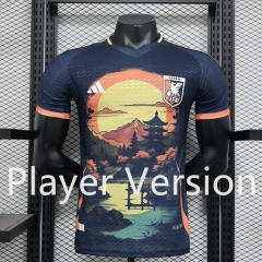 Player Version 2024-2025 Special Version Japan Royal Blue Thailand Soccer Jersey AAA-888