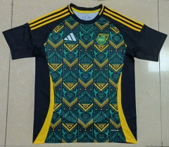 (S-XL) 2024-2025 Jamaica Away Black&Green Thailand Soccer Jersey AAA-2044