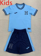 2024-2025 Honduras Away Blue Kids/Youth Soccer Uniform-AY
