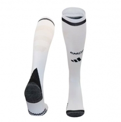2024-2025 Real Madrid Home White Kids/Youth Soccer Socks