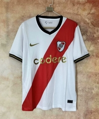 2024-2025 River Plate Home White Thailand Soccer Jersey AAA-2483