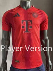 (S-3XL) Player Version 2024-2025 Bayern München Home Red Thailand Soccer Jersey AAA-518
