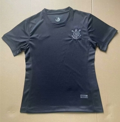 2024-2025 Corinthians Away Black Thailand Women Soccer Jersey AAA-2044