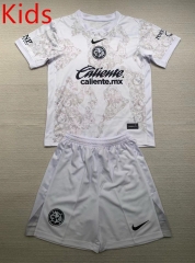 2024-2025 Club America 2nd Away White Kids/Youth Soccer Uniform-AY